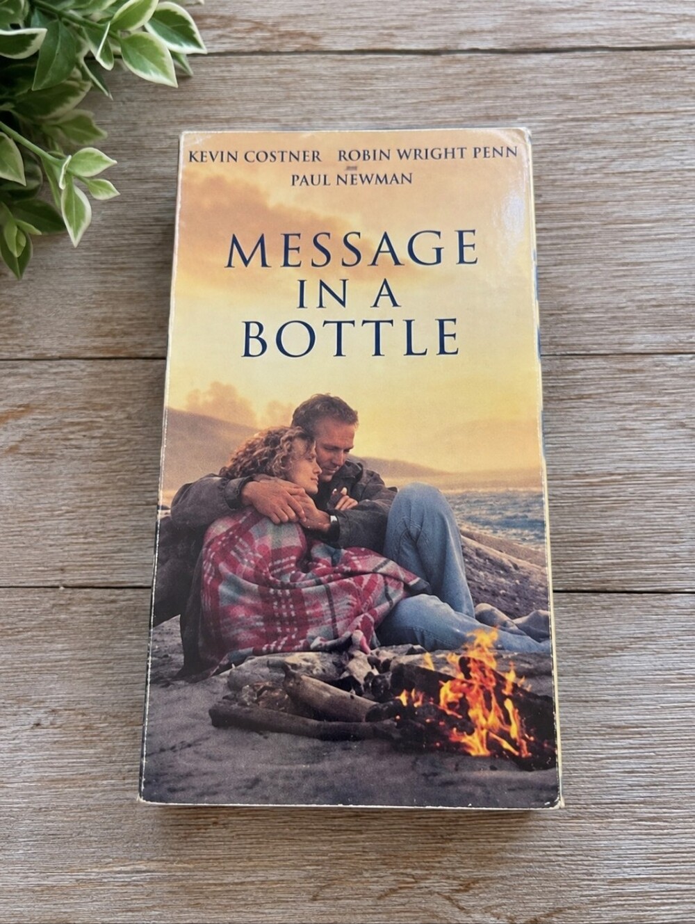 Message in a bottle  Warner bros VHS video tape